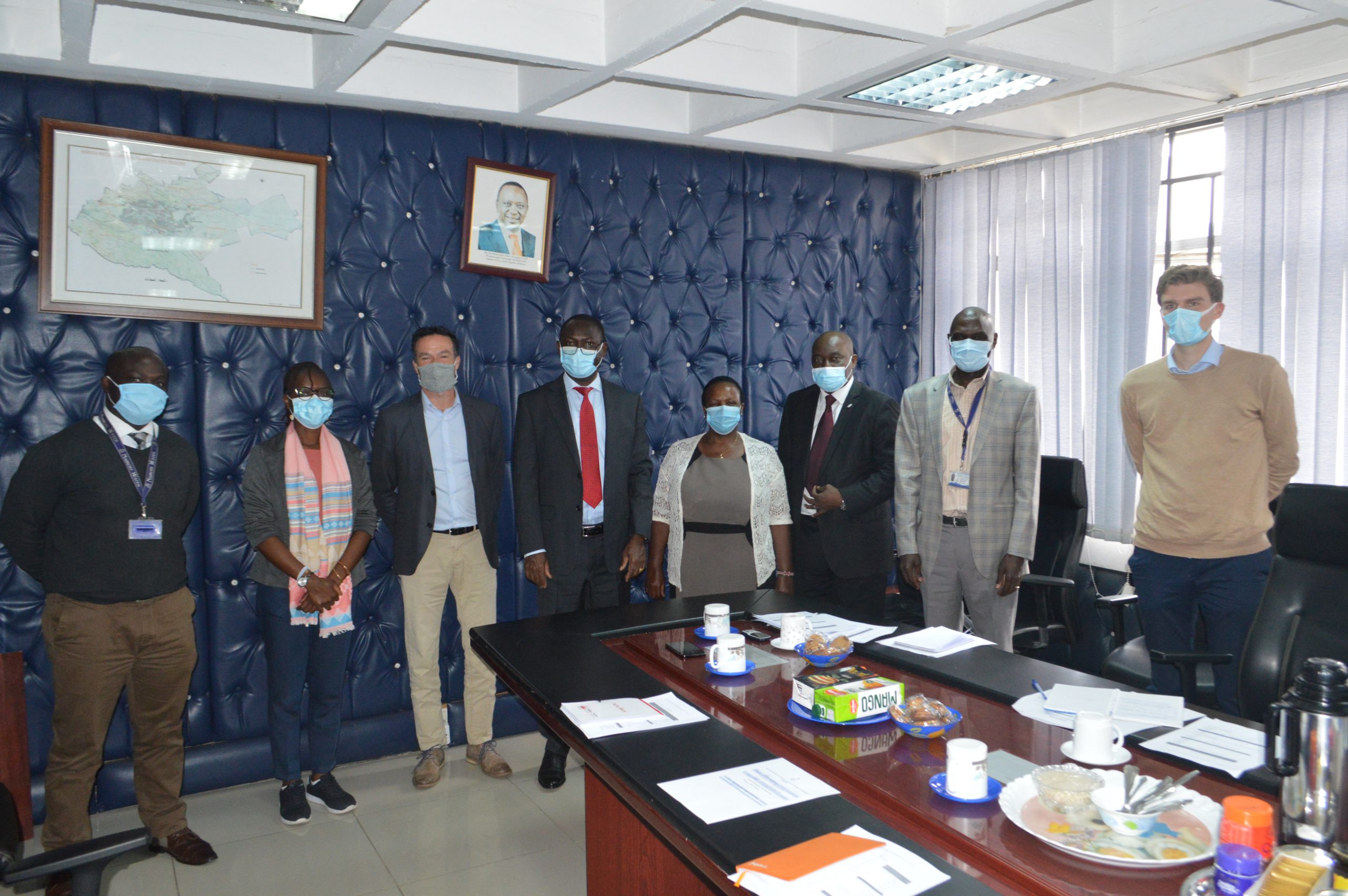 NCWSC entered into a Memorandum of Understanding with Worldwaternet in 2018 with the overall objective of increasing the number of people connected to safe drinking water and sanitation in Nairobi City County.