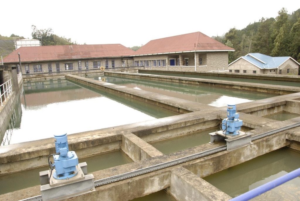Nairobi water Sasumua Treatment Works